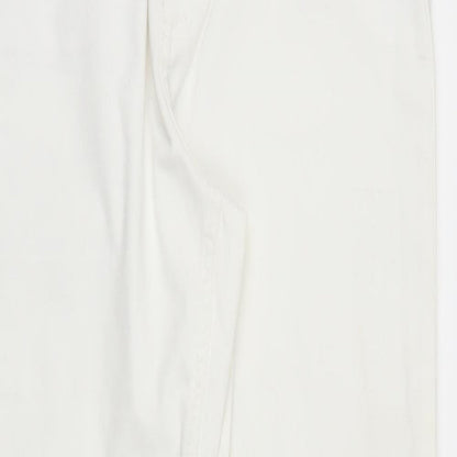 Preworn Womens White  Denim Jegging Jeans Size S L27 in