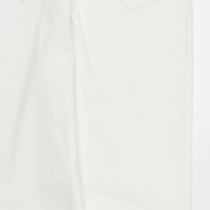 Preworn Womens White  Denim Jegging Jeans Size S L27 in