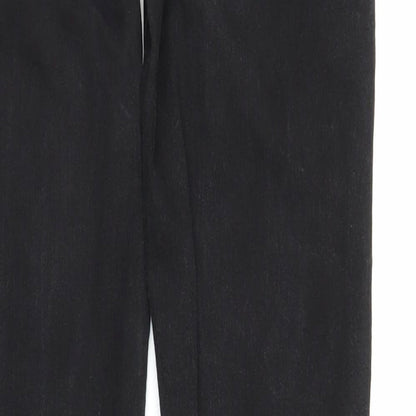Primark Womens Black  Denim Skinny Jeans Size 8 L28 in