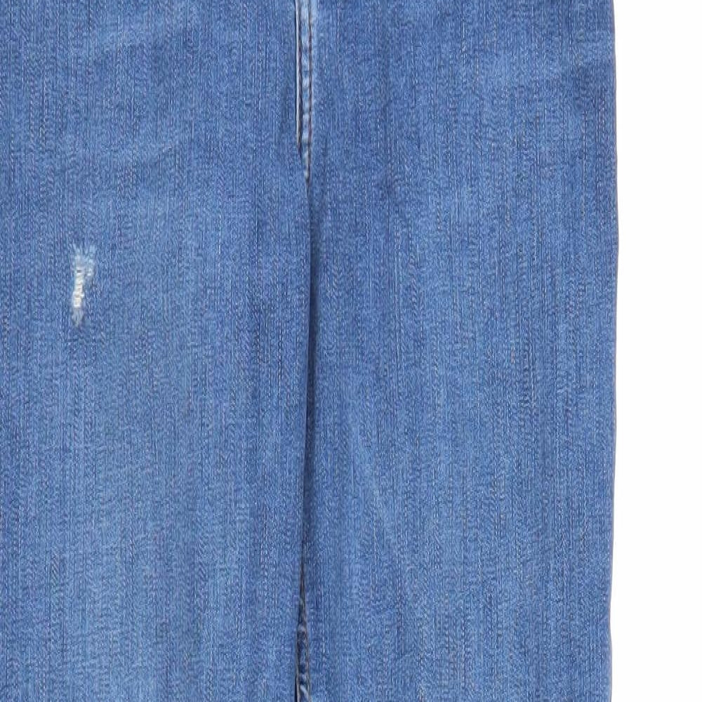 Topshop Womens Blue  Denim Jegging Jeans Size 28 in L27 in