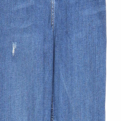 Topshop Womens Blue  Denim Jegging Jeans Size 28 in L27 in