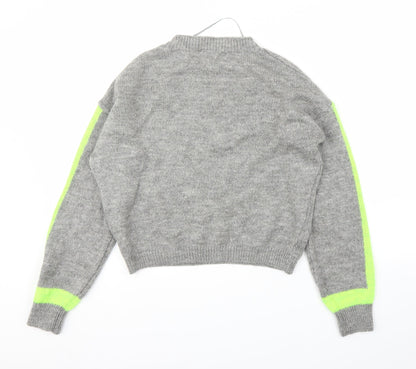 Primark Womens Grey   Pullover Jumper Size XS