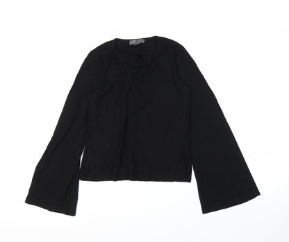 Primark Womens Black   Basic Blouse Size 6