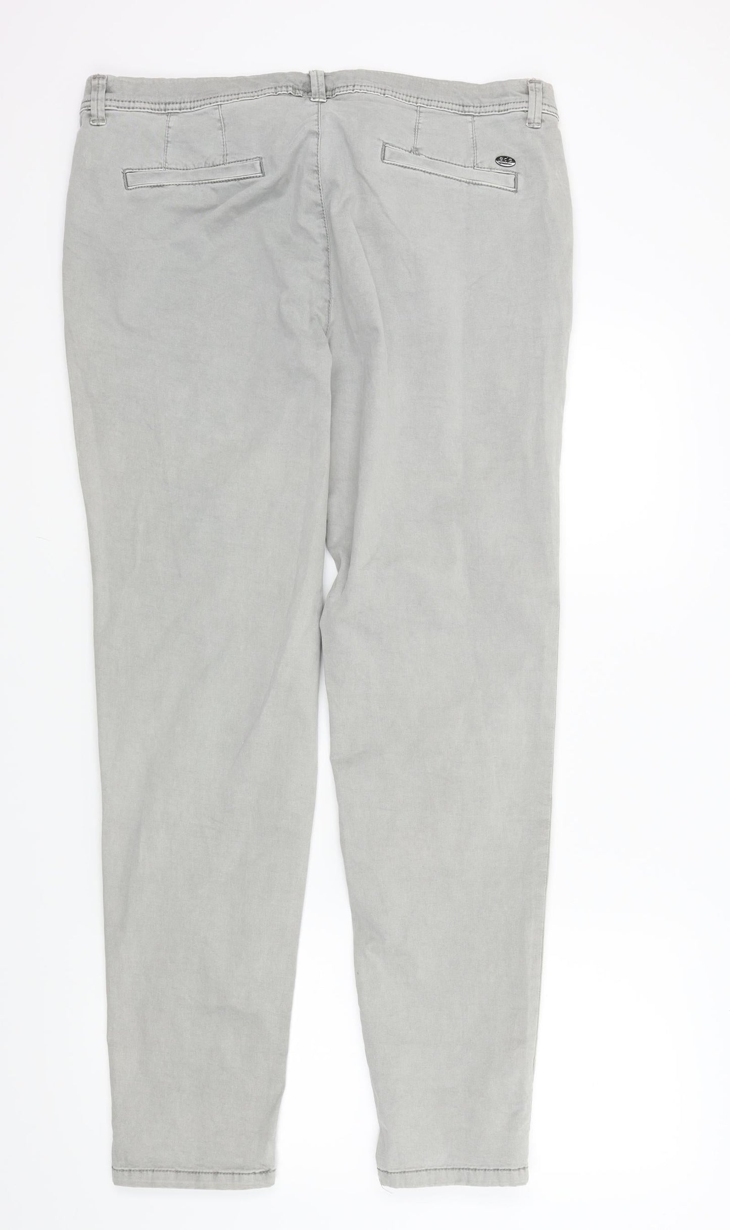 EDC Womens Grey   Straight Jeans Size 32 in L30 in