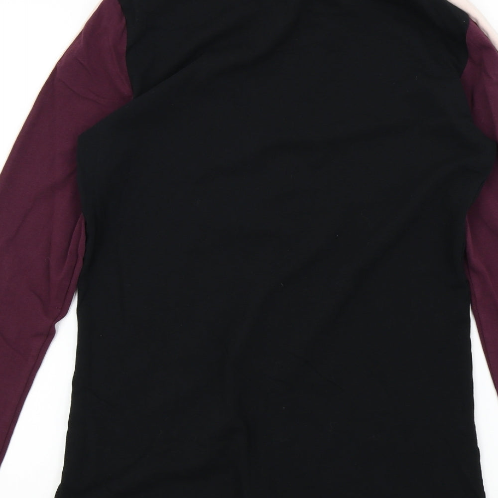 River Island Mens Black    Button-Up Size S