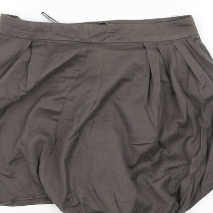 warhouse Womens Grey Colourblock  Hot Pants Shorts Size 12