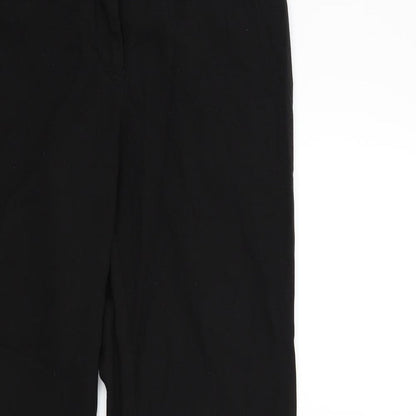 Womens UK Size 12 NEXT Regular Fit  Black Trousers