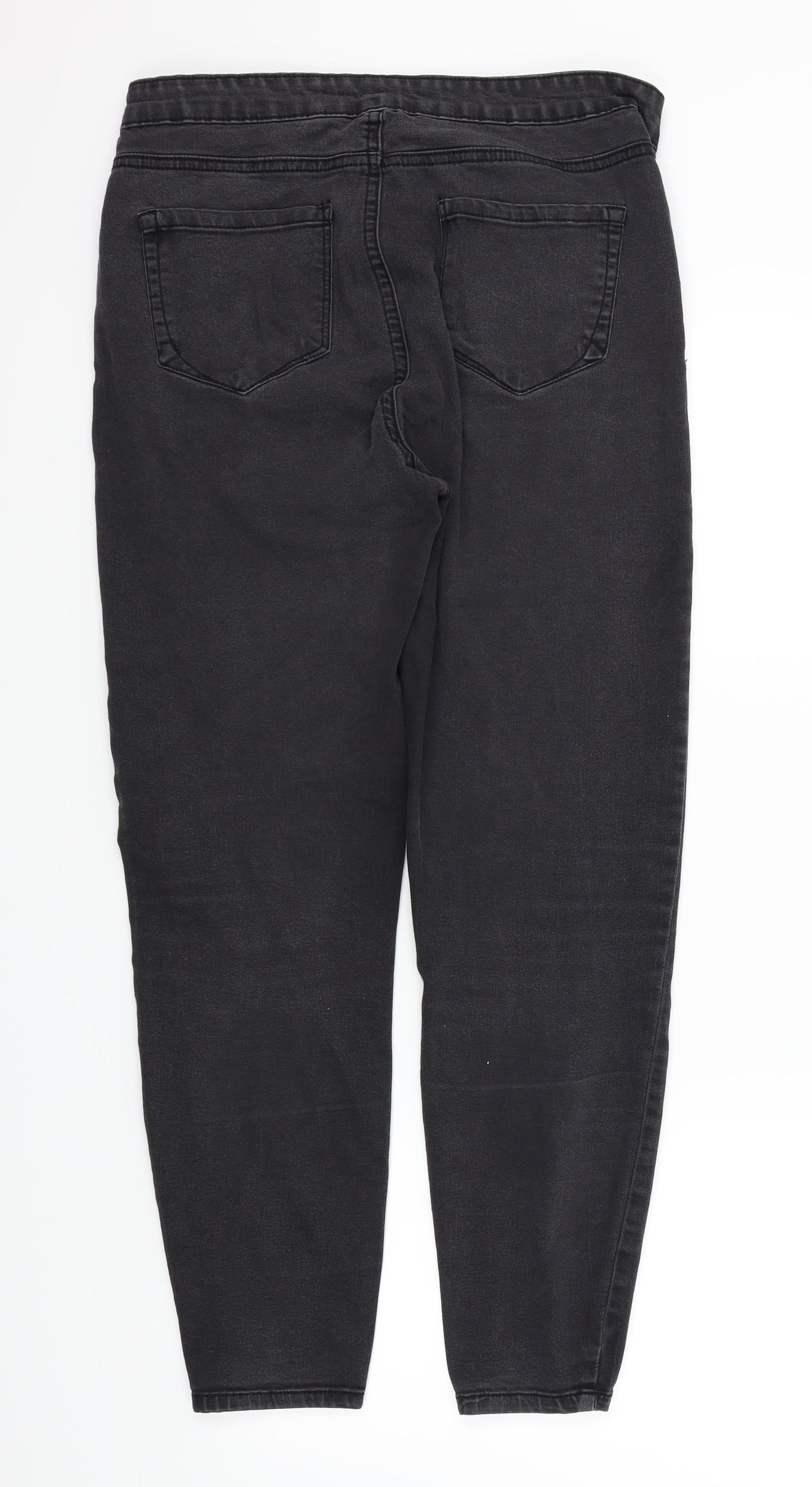 denim co Womens Black   Skinny Jeans Size 14 L27 in