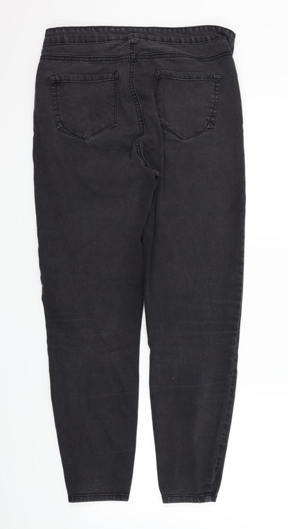 denim co Womens Black   Skinny Jeans Size 14 L27 in