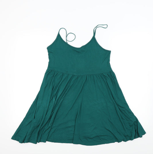 H&M Womens Green   Fit & Flare  Size S
