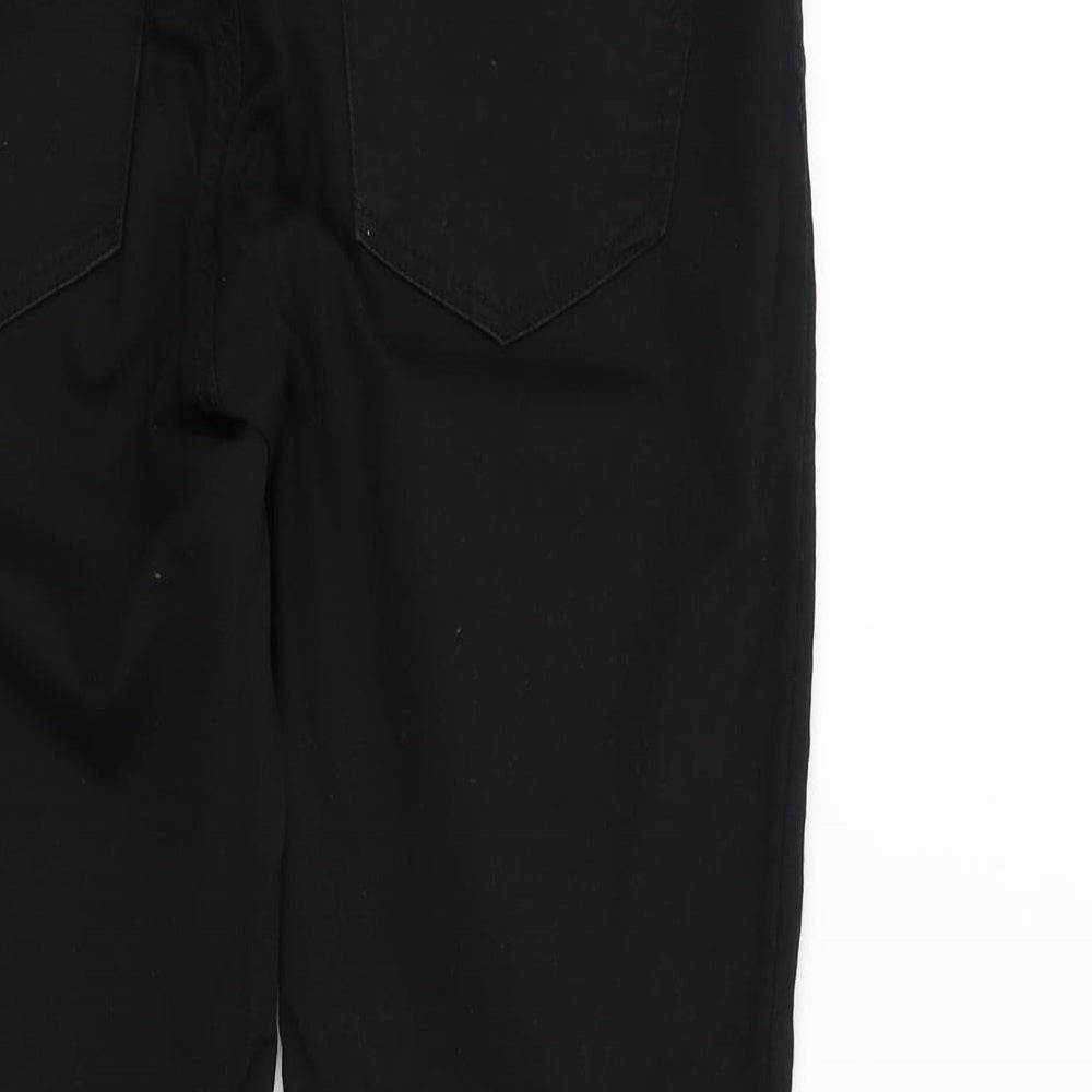 New Look Womens Black   Skinny Jeans Size 10 L24 in - Ripped details