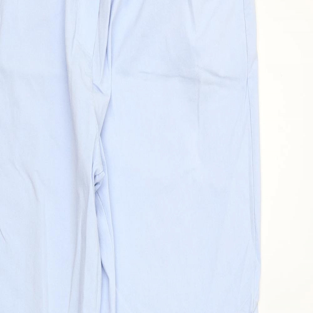 Womens UK Size 32 in Preworn Regular Fit  Blue Trousers