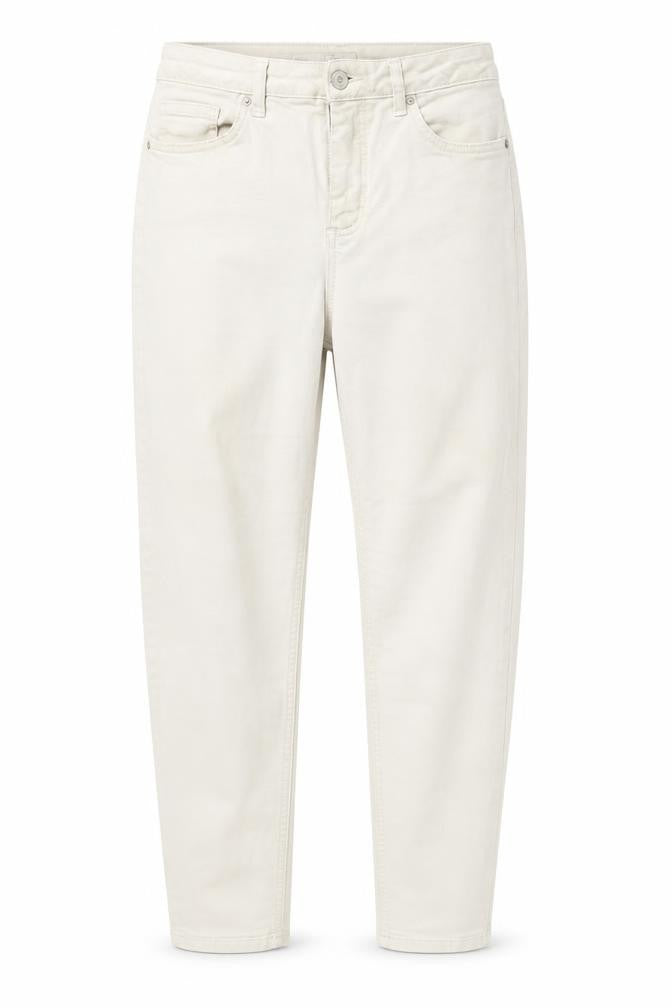 Womens UK Size S Topshop Regular Fit Straight Beige Jeans