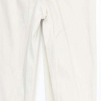 Topshop Womens Beige   Straight Jeans Size S L30 in