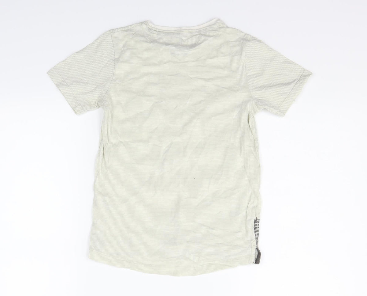 Tu Girls Beige   Basic T-Shirt Size 9 Years
