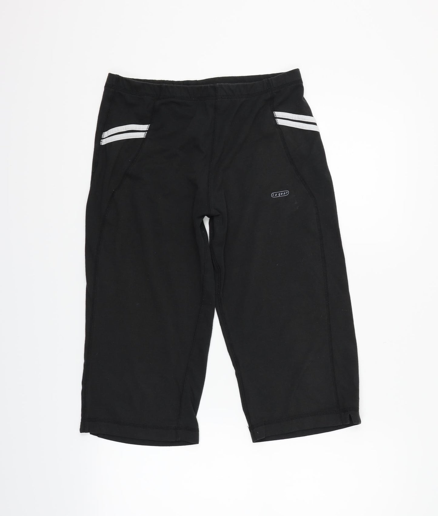 LA Gear Womens Black   Jegging Trousers Size 12 L32 in