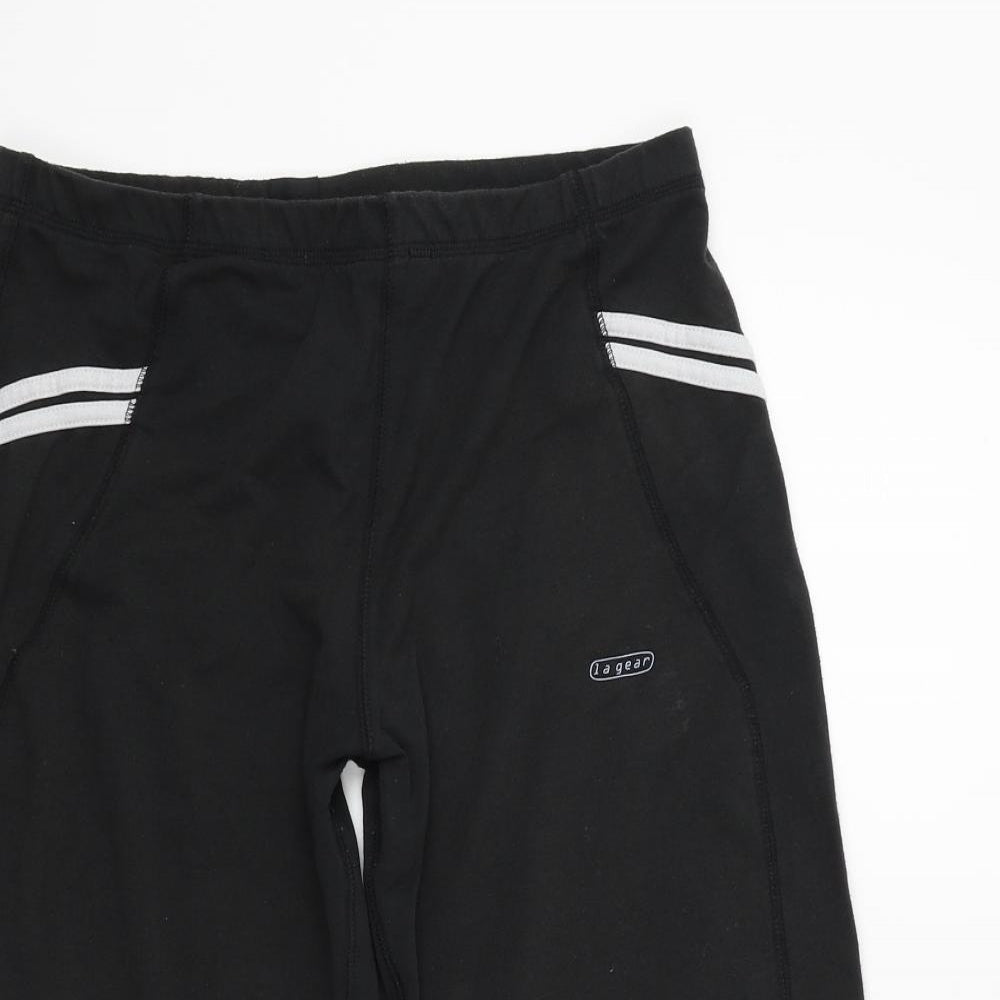 LA Gear Womens Black   Jegging Trousers Size 12 L32 in