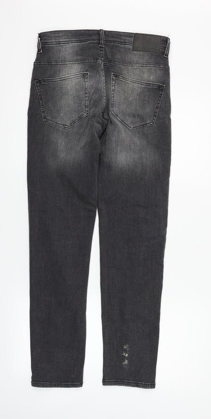 deniem co Mens Grey   Straight Jeans Size M L30 in - washable marks