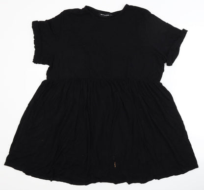 PRETTYLITTLETHING Womens Black   Fit & Flare  Size 10