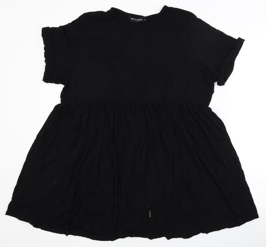 PRETTYLITTLETHING Womens Black   Fit & Flare  Size 10