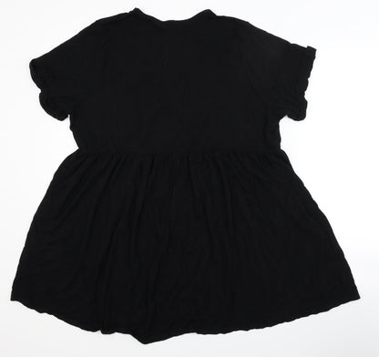 PRETTYLITTLETHING Womens Black   Fit & Flare  Size 10