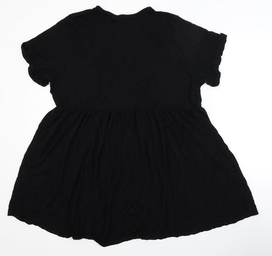 PRETTYLITTLETHING Womens Black   Fit & Flare  Size 10