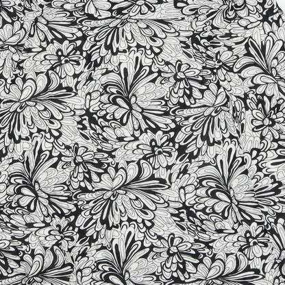 Mexx Womens Black Floral  A-Line Skirt Size 12