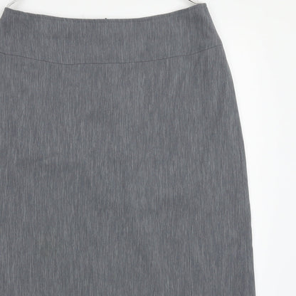 Gerry Weber Womens Grey   A-Line Skirt Size 16