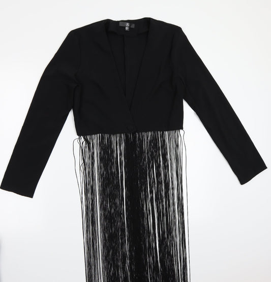 Missguided Womens Black   Cardigan Jumper Size 10