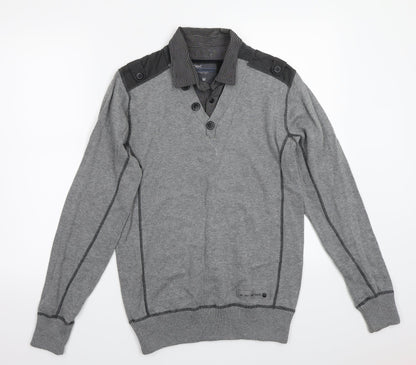 NEXT Mens Grey   Pullover Jumper Size M