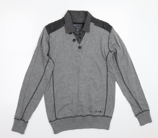 NEXT Mens Grey   Pullover Jumper Size M