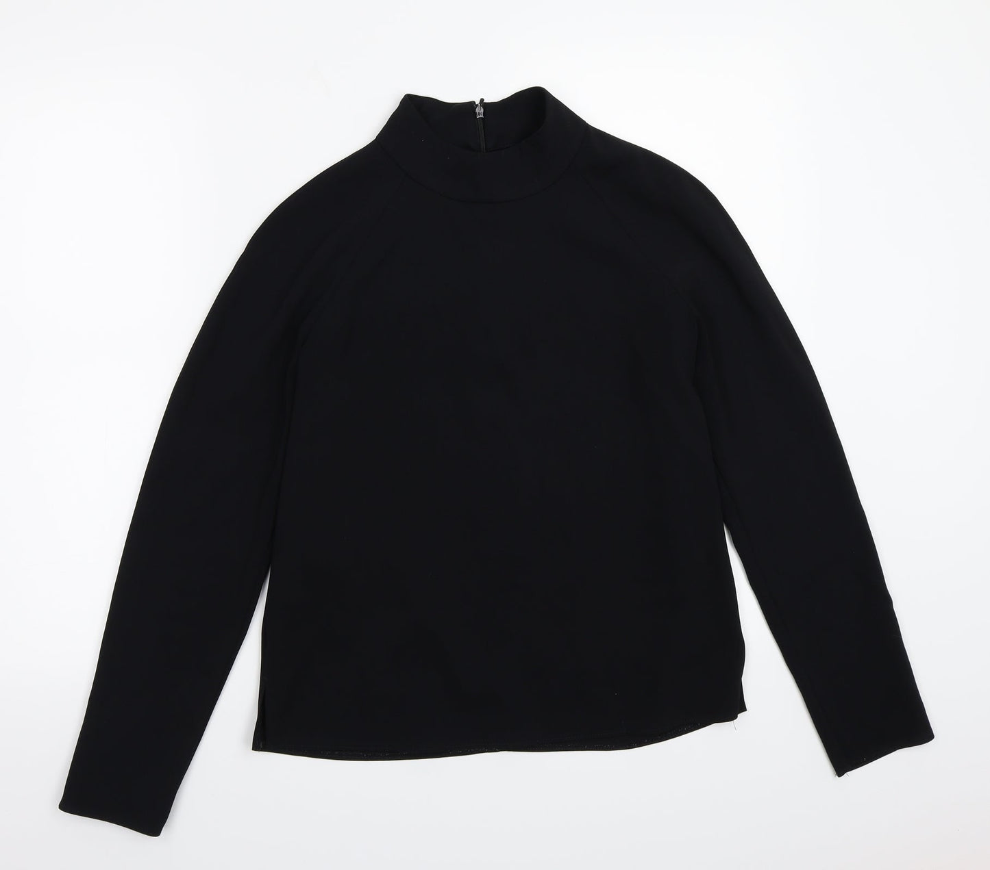 Womens UK Size 8 NEXT Black Basic T-Shirt