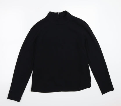 Womens UK Size 8 NEXT Black Basic T-Shirt