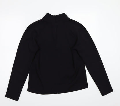 Womens UK Size 8 NEXT Black Basic T-Shirt
