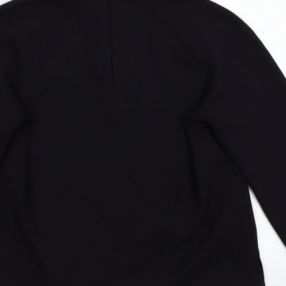 Womens UK Size 8 NEXT Black Basic T-Shirt