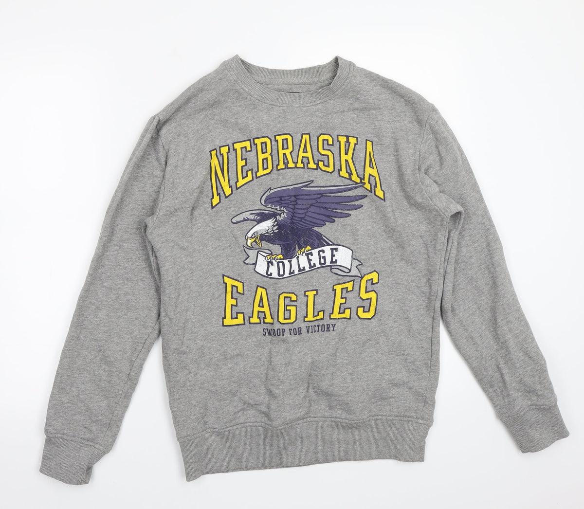 F&F Womens Grey   Pullover Jumper Size S