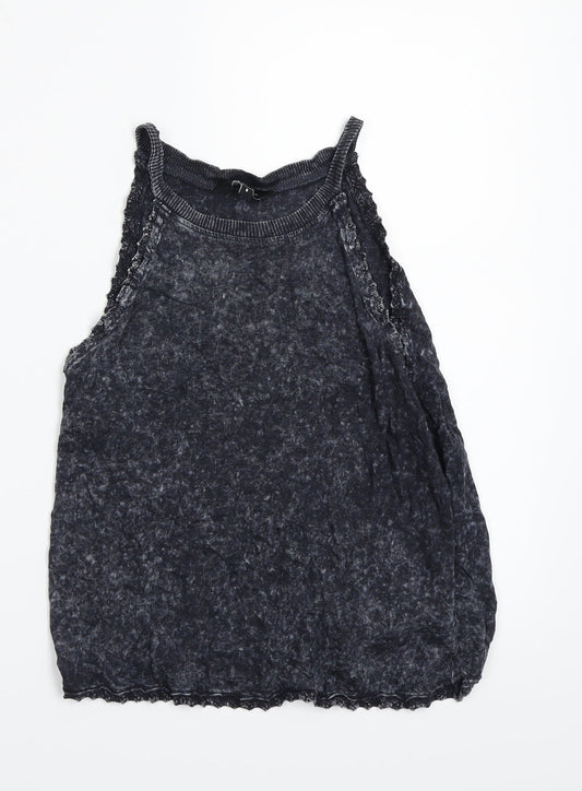 Newlook Womens Black   Basic Tank Size 8