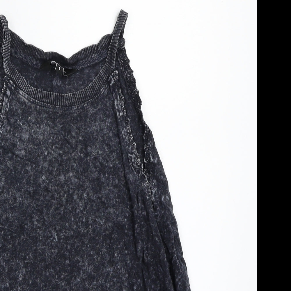 Newlook Womens Black   Basic Tank Size 8