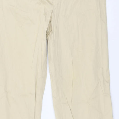 Vogue Womens Beige   Trousers  Size 16 L29 in