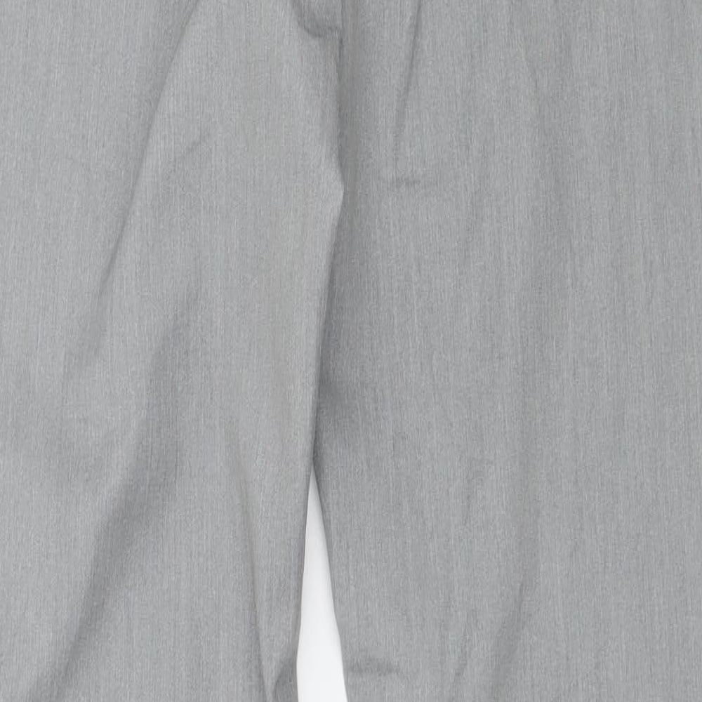 Womens UK Size 10 Brandtex Regular Fit  Grey Trousers