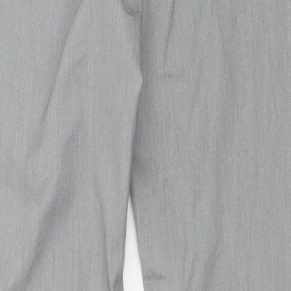 Womens UK Size 10 Brandtex Regular Fit  Grey Trousers