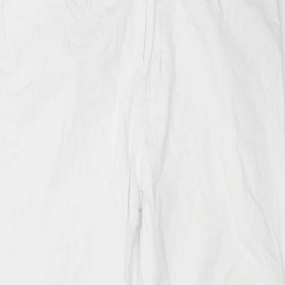 Kelrebec Womens White   Trousers  Size 16 L28 in