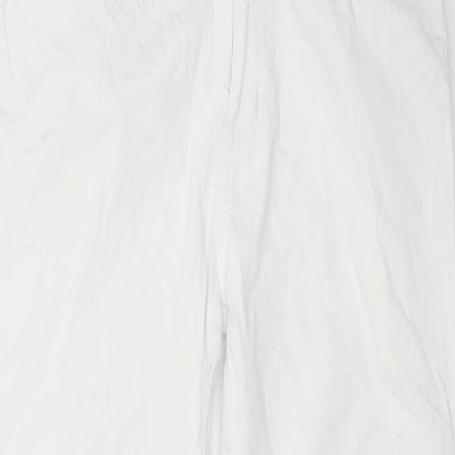 Kelrebec Womens White   Trousers  Size 16 L28 in