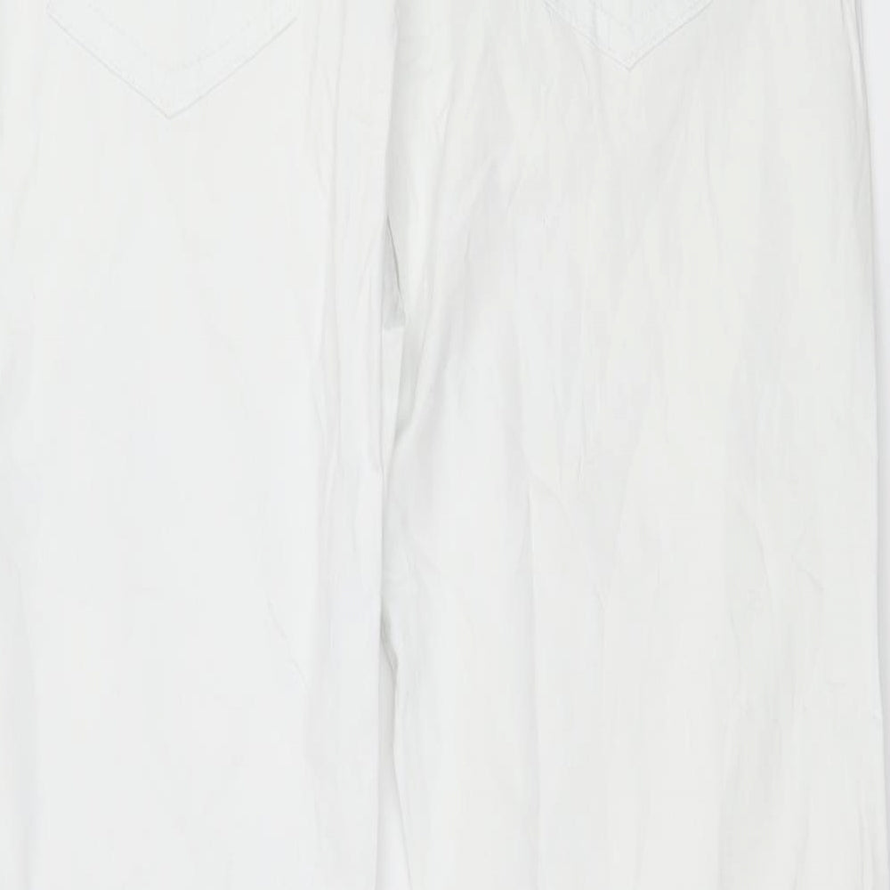 Kelrebec Womens White   Trousers  Size 16 L28 in