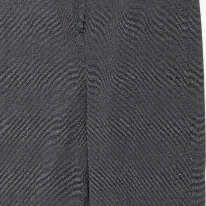 Womens UK Size 14 Preworn Regular Fit  Grey Trousers
