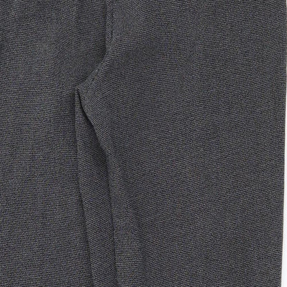 Womens UK Size 14 Preworn Regular Fit  Grey Trousers