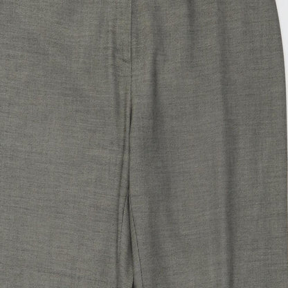 Womens UK Size 34 in Marks and Spencer Regular Fit  Grey Trousers