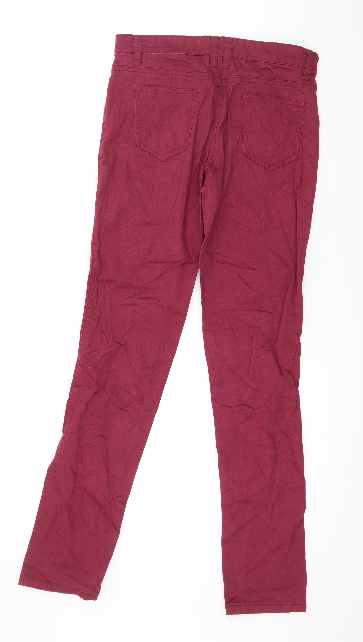 Womens UK Size 8 Janina Regular Fit Skinny Purple Jeans
