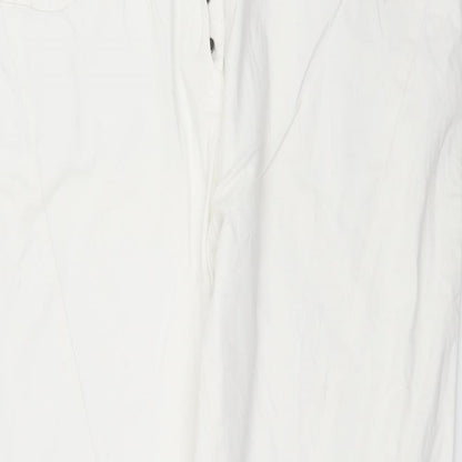 Gina Benotti Womens White  Denim Skinny Jeans Size 16 L31 in