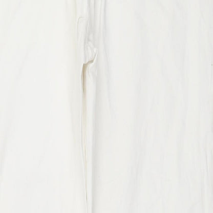 Gina Benotti Womens White  Denim Skinny Jeans Size 16 L31 in